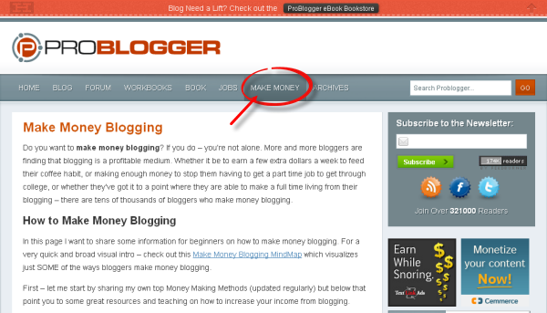 блог problogger.net