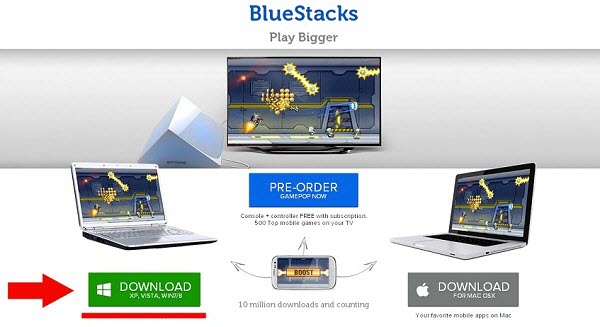 Программа BlueStack
